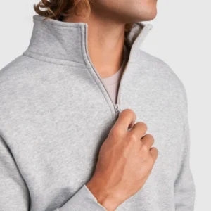 Aneto — Felpa mezza zip Unisex